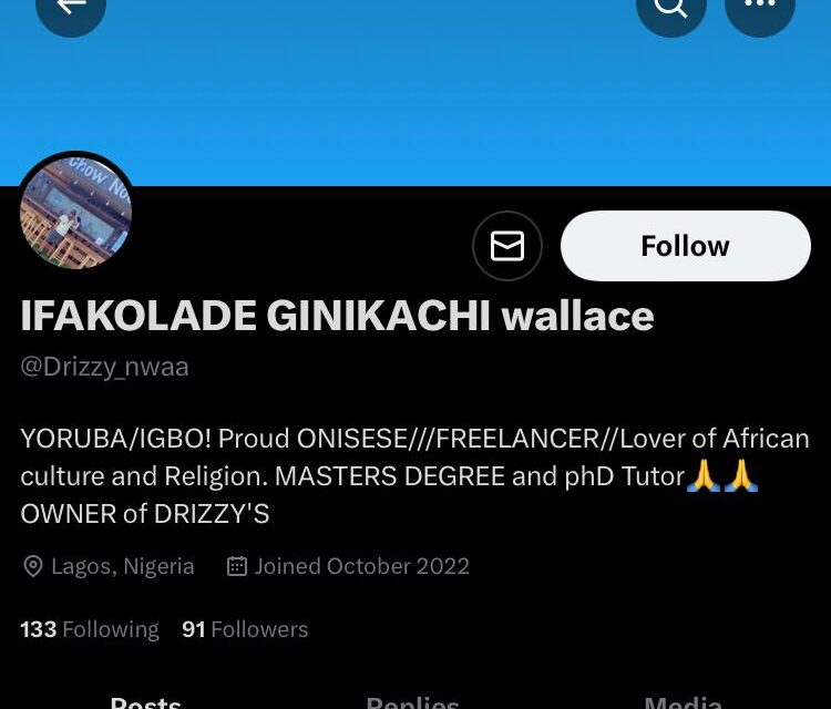 Black Race Is A Joke And We Are Goats – Ifakolade Ginikachi Wallace