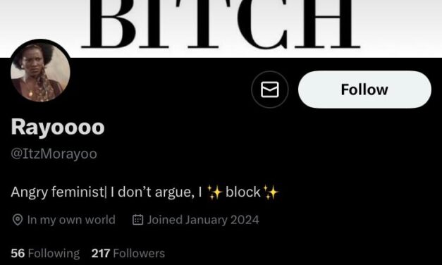 Nigerian Men Including My Father Do Not See Rape As A Bad Thing – ItzMorayoo