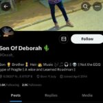 Nigerian Feminist Are Fake And Evil – Son Of Deborah (Occoh_)