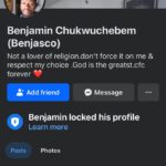 Women Are Like Flowers. They Expire Quickly – Benjamin Chukwuchebem