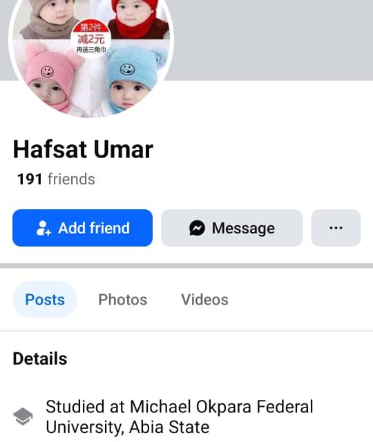 The Yoruba People Trademark Is Drug Trafficking – Hafsat Umar