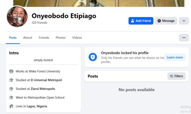 Only A Prostitute Can Work At The Fuel Station – Onyeobodo Etipiago