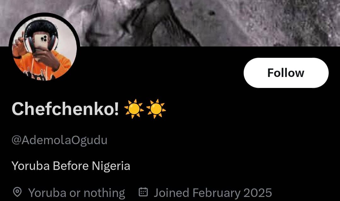 It Will Never Be Well For Those Mixing Yoruba And Igbo Blood – AdemolaOgudu