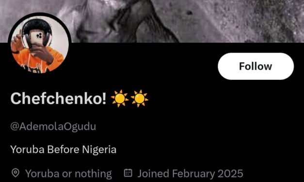It Will Never Be Well For Those Mixing Yoruba And Igbo Blood – AdemolaOgudu