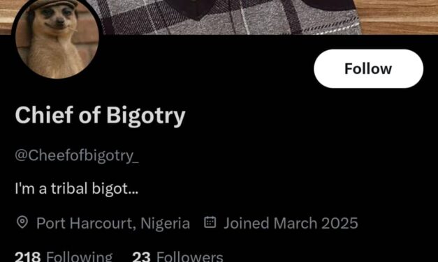 A Yoruba Man Can Pay Fortunes To Be Taught Lies – Cheefofbigotry_