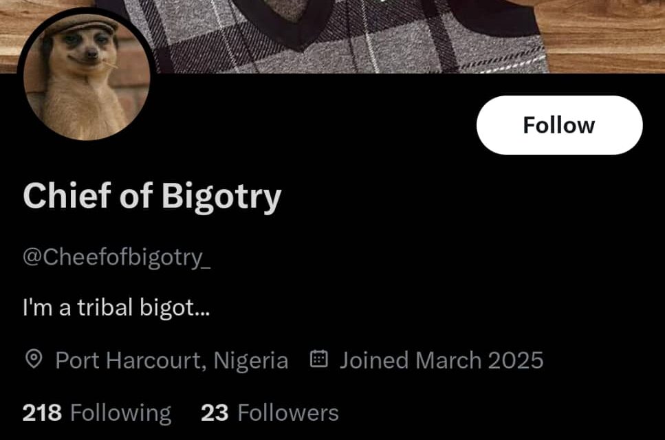 A Yoruba Man Can Pay Fortunes To Be Taught Lies – Cheefofbigotry_