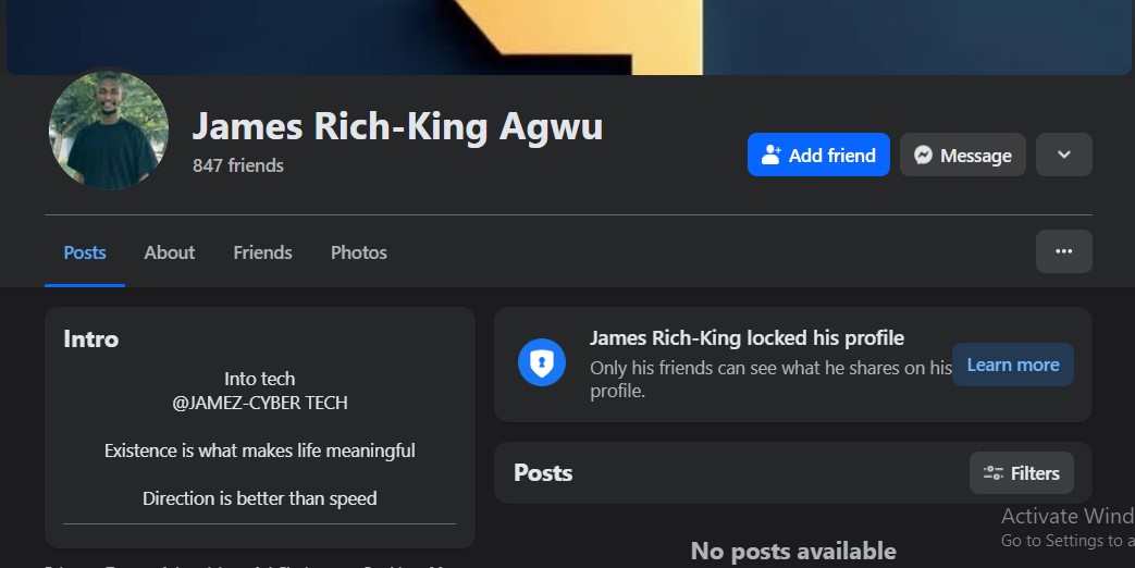 I know How To Get A Gun For A Peaceful Protest – James Rich-King Agwu