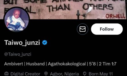 Nigerians Love Their Oppressors – Taiwo_junzi