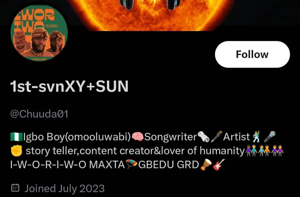 Divide Nigeria Let Everyone Guard Their Father’s House – Chuuda01