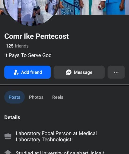 Blame The Husband For Being Absent When His Wife Cheated – Comr Ike Pentecost