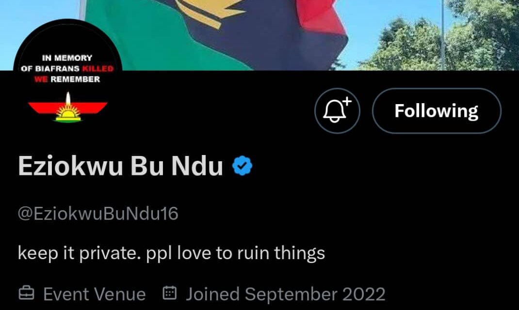 Muslims Being Murdered By Terrorist Is Good News  – EziokwuBuNdu16