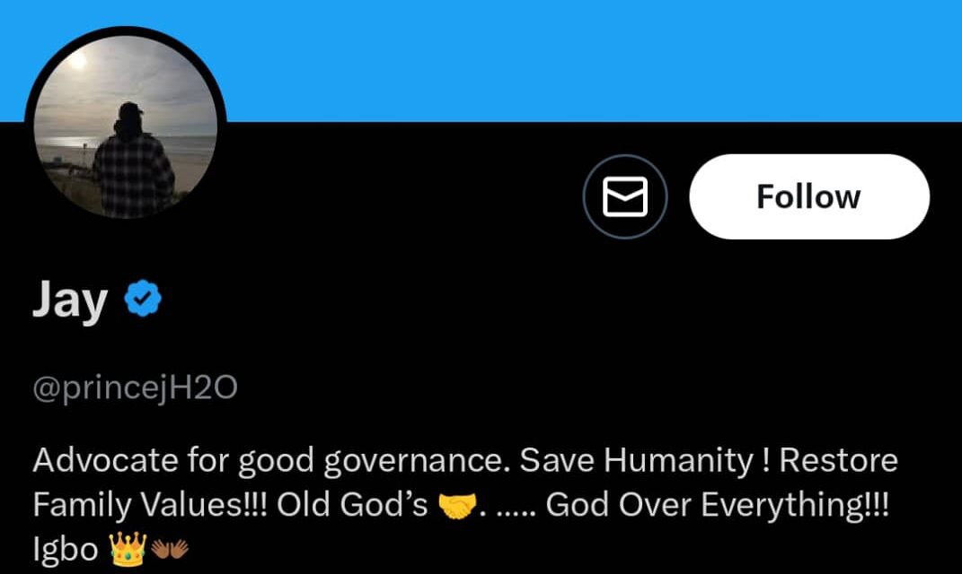 Nigeria Should Be Divided So The Muslims Can Kill Each Other – PrincejH20