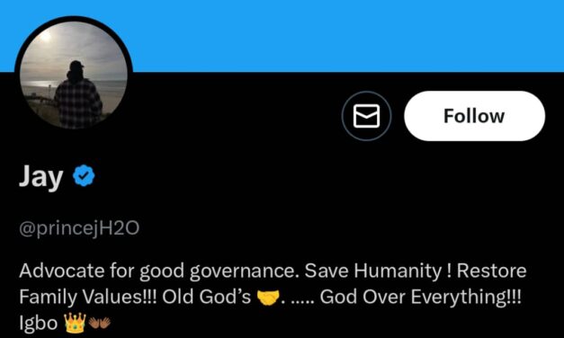 Nigeria Should Be Divided So The Muslims Can Kill Each Other – PrincejH20