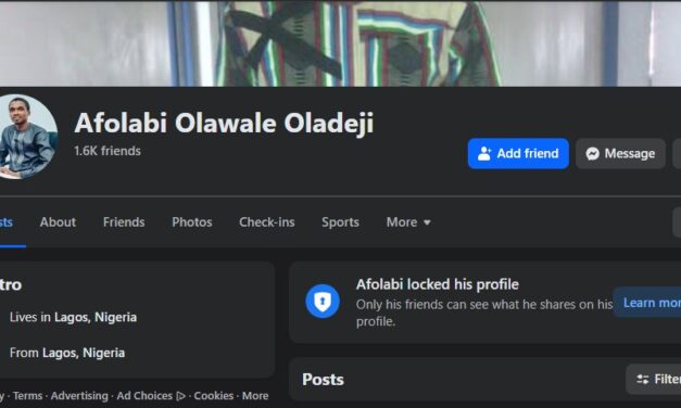 There Is Fear In Love And Love In Fear – Afolabi Olawale Oladeji