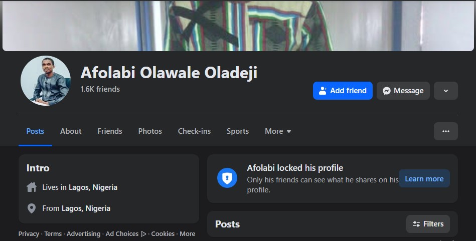 There Is Fear In Love And Love In Fear – Afolabi Olawale Oladeji