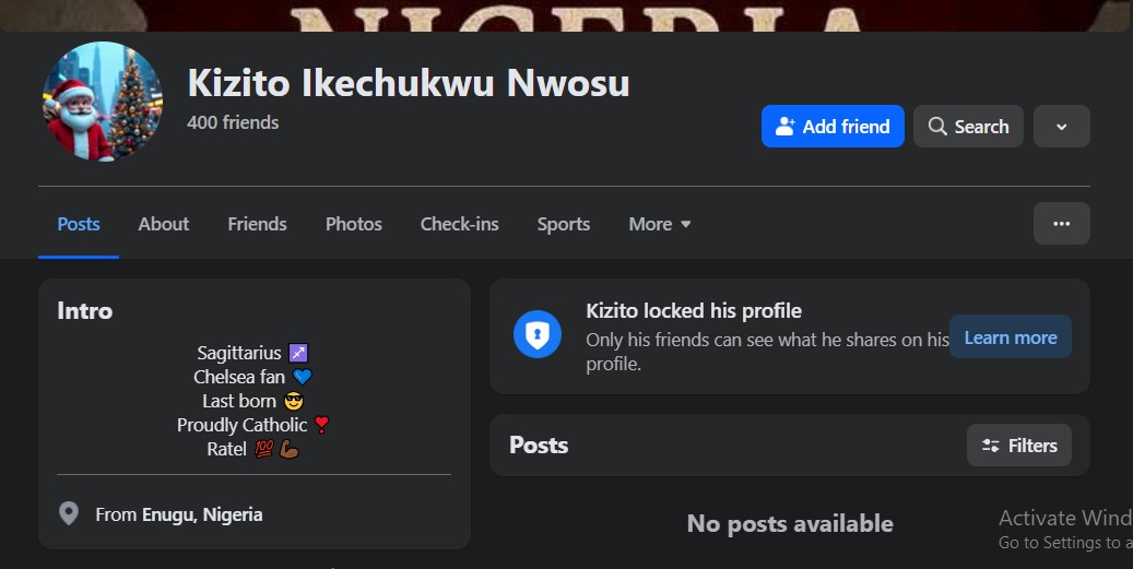 Nothing Will Cause Me To Refund Money Mistakenly Sent To My Account – Kizito Ikechukwu Nwosu