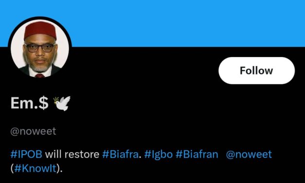 Media In Nigeria Is A Total Disgrace – noweet