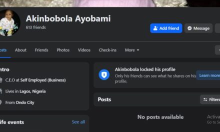 I Suspect The Father Will Soon Impregnate His Teenage Daughter – Akinbobola Ayobami