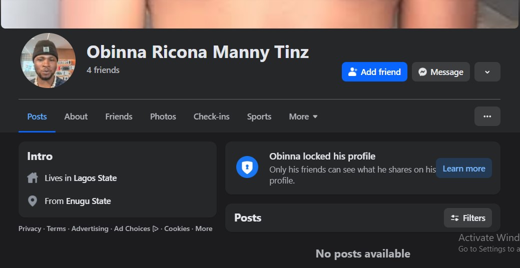 I’m Proud Of The Man Who Defrauded A Woman And Tried To Blackmail Her With Her Nudes – Obinna Ricona Manny Tinz