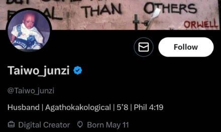 Yoruba Women Are Whores – Taiwo_junzi